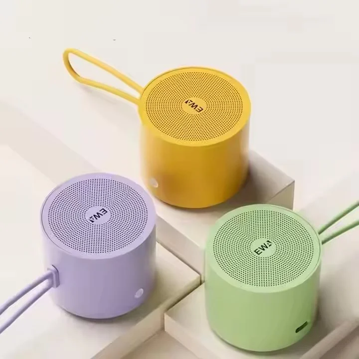 EWA A127 Portable Mini Bluetooth Speaker with Silicon Hanging Strap