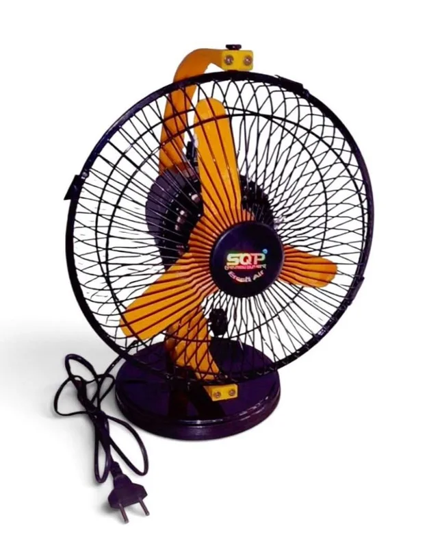 SQP 9-Inch Ultra Hi-Speed Portable Fresh Air Table Fan